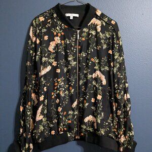 Fever womens Floral jacket Size L